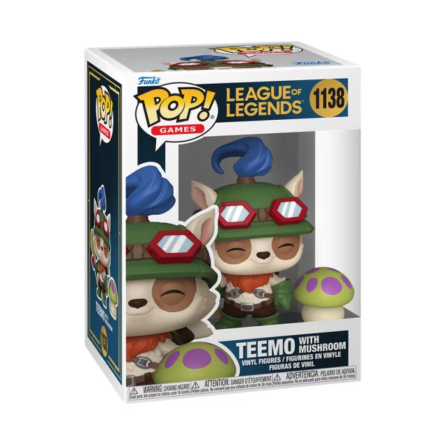 Figur League of Legends - Teemo with Mushroom (Funko POP! Games 1138)