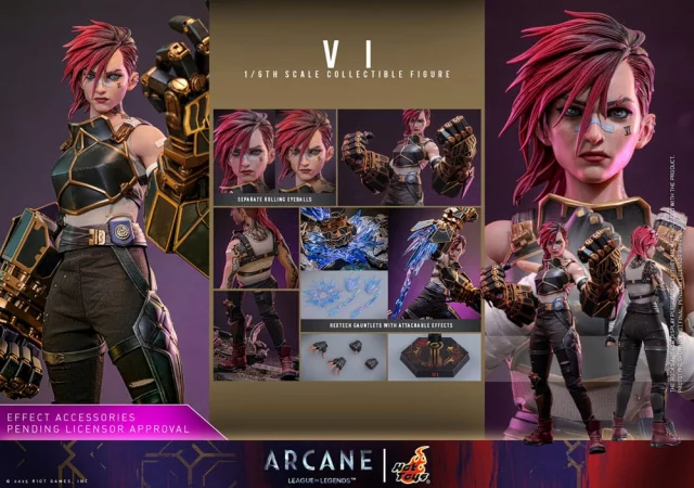 Figur League of Legends - Vi 1/6 (Hot Toys) - Action-Figur