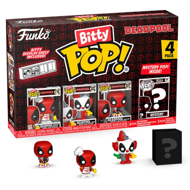 Figur Marvel - Deadpool BBQ Master 4-pack (Funko Bitty POP) - Funko POP!