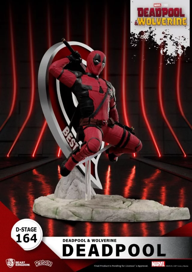 Figur Marvel - Deadpool & Wolverine - Deadpool D-Stage (Beast Kingdom) - X-Men
