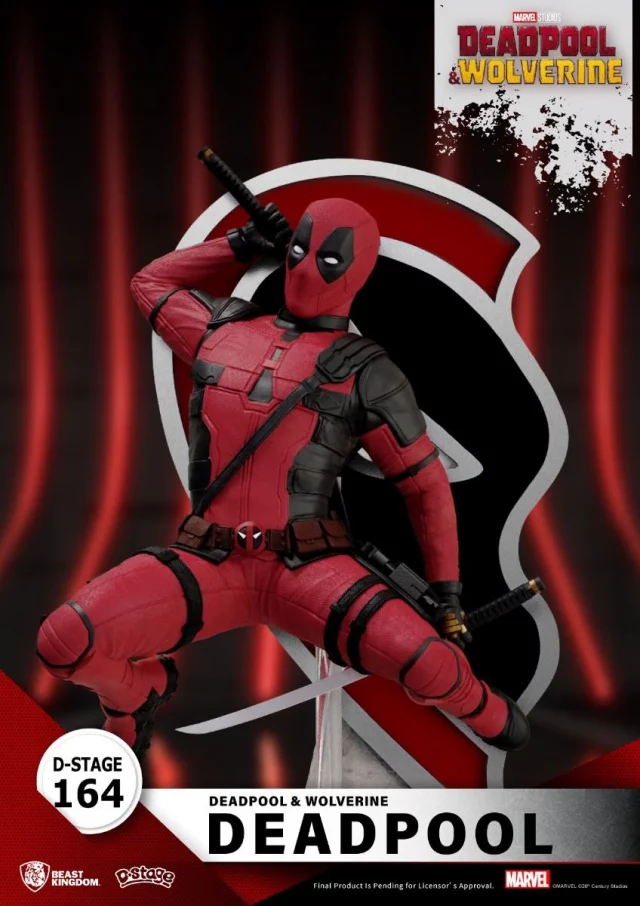 Figur Marvel - Deadpool & Wolverine - Deadpool D-Stage (Beast Kingdom) - X-Men