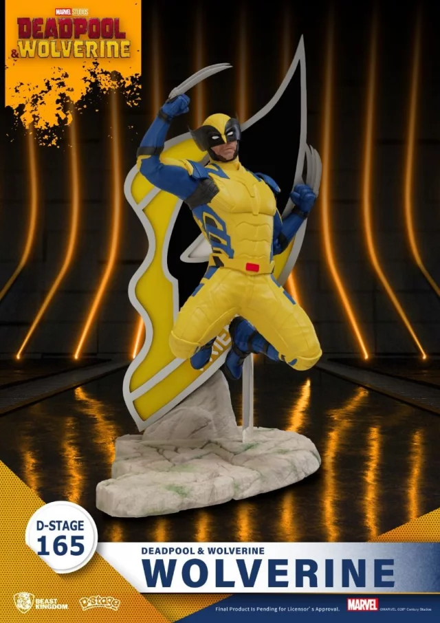 Figur Marvel - Deadpool & Wolverine - Wolverine D-Stage (Beast Kingdom) - X-Men
