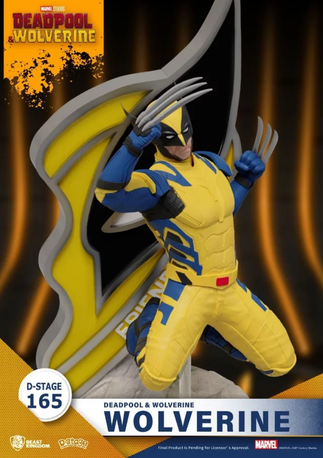 Figur Marvel - Deadpool & Wolverine - Wolverine D-Stage (Beast Kingdom) - X-Men