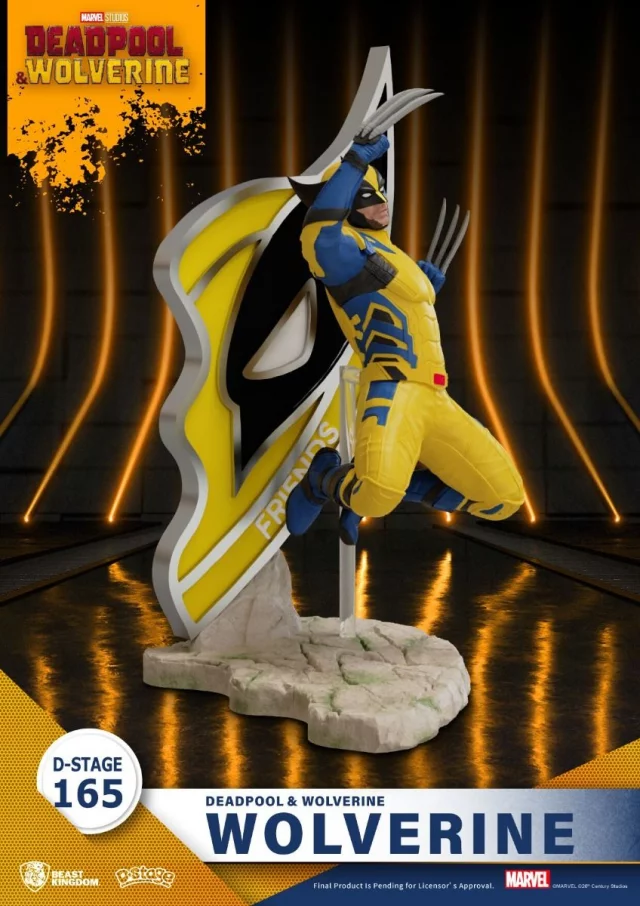 Figur Marvel - Deadpool & Wolverine - Wolverine D-Stage (Beast Kingdom) - X-Men