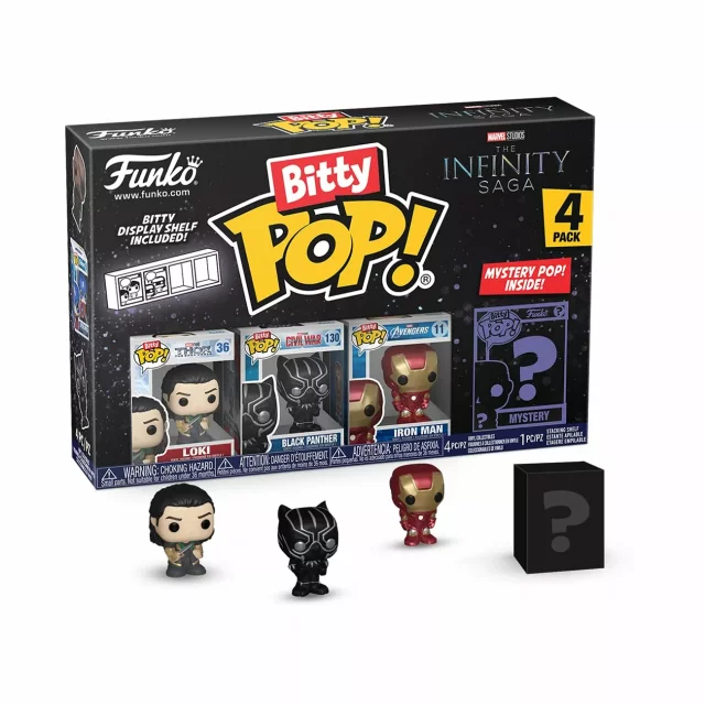 Figur Marvel - Infinity Saga Loki 4-pack (Funko Bitty POP) - Avengers