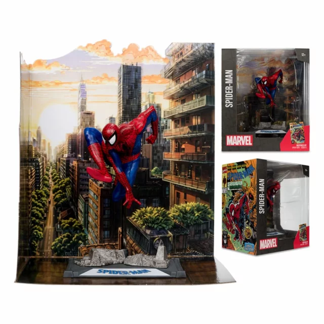 Figur Marvel - Spider Man 9 cm (McFarlane) - Spider-Man