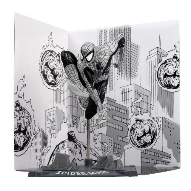Figur Marvel - Spider Man Black & White (McFarlane) - Spider-Man
