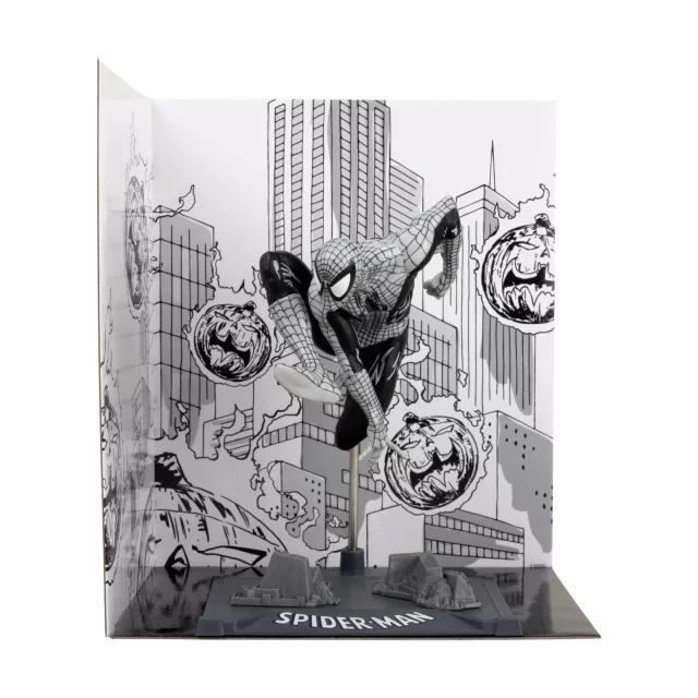 Figur Marvel - Spider Man Black & White (McFarlane) - Spider-Man