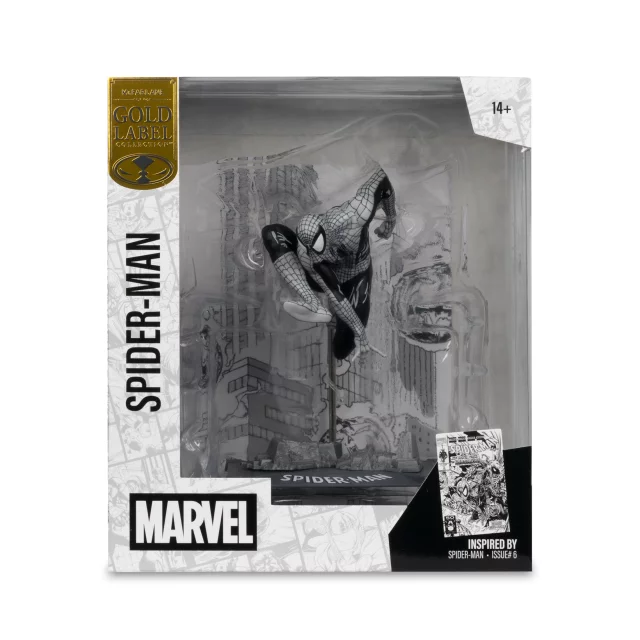 Figur Marvel - Spider Man Black & White (McFarlane) - Spider-Man
