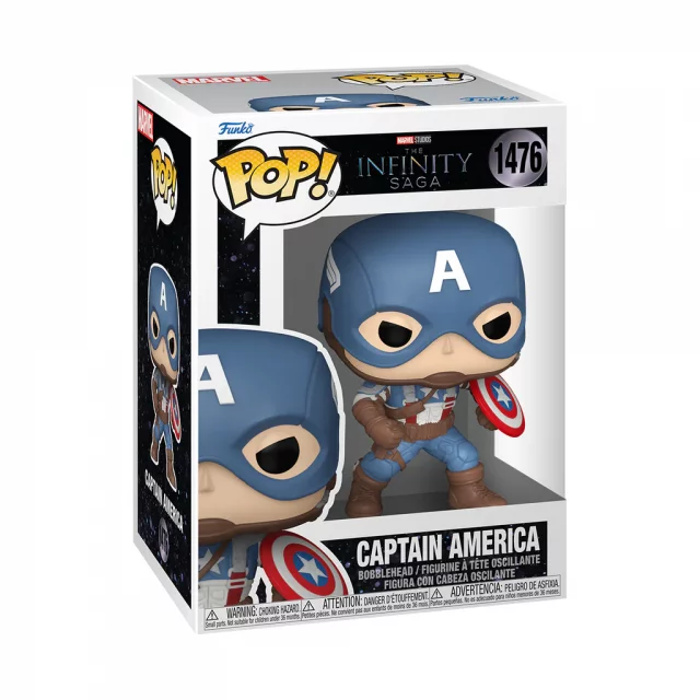 Figur Marvel: The Infinity Saga - Captain America (Funko POP! Marvel 1476)