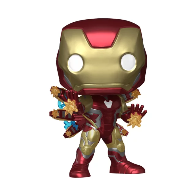 Figur Marvel: The Infinity Saga - Iron Man Glow in the Dark (Funko POP! Disney 1555) (beschädigte Verpackung) - Funko POP! Marvel
