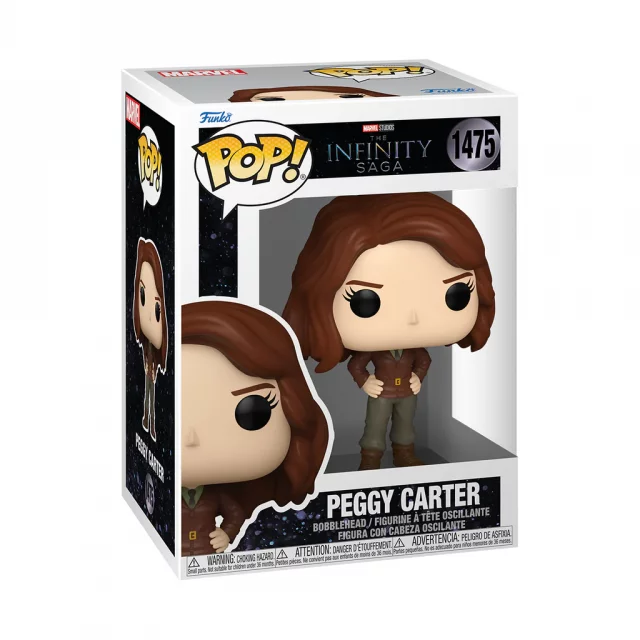 Figur Marvel: The Infinity Saga - Peggy Carter (Funko POP! Marvel 1475)