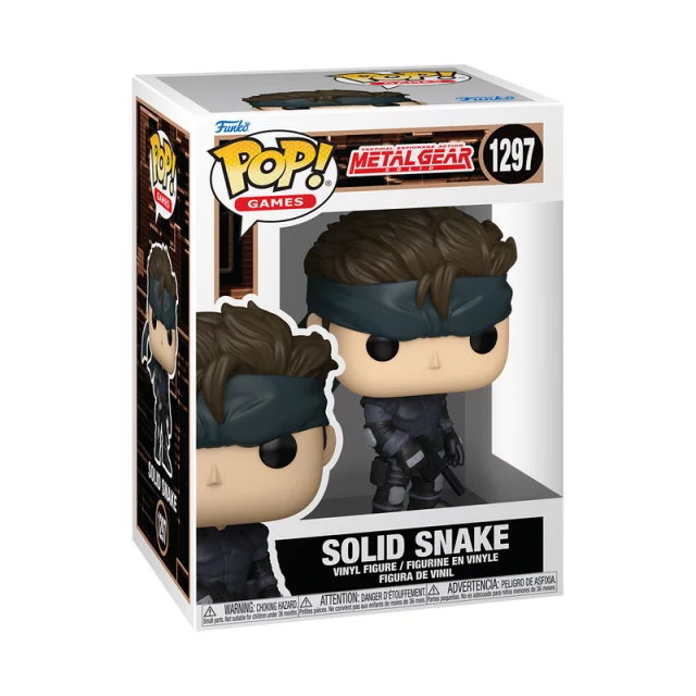 Figur Metal Gear Solid - Solid Snake (Funko POP! Games 1297)