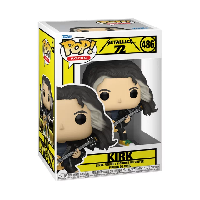 Figur Metallica 72 - Kirk (Funko POP! Rocks 486)