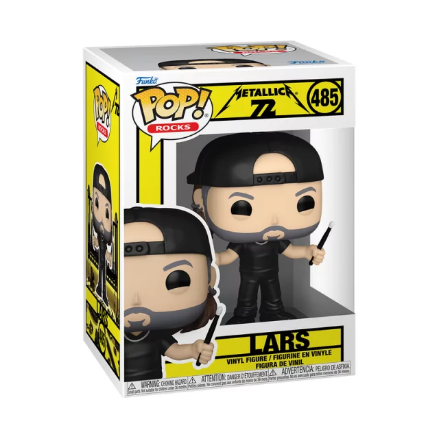 Figur Metallica 72 - Lars (Funko POP! Rocks 485)