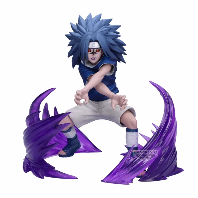 Figur Naruto - Sasuke Uchiha Vibration Stars 15 cm (Banpresto) - Action-Figur