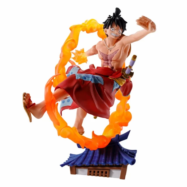 Figur One Piece - Luffy, Zoro, Sanji, Kaido Wano ver. (Set 4 Figuren) (MegaHouse) - Anime