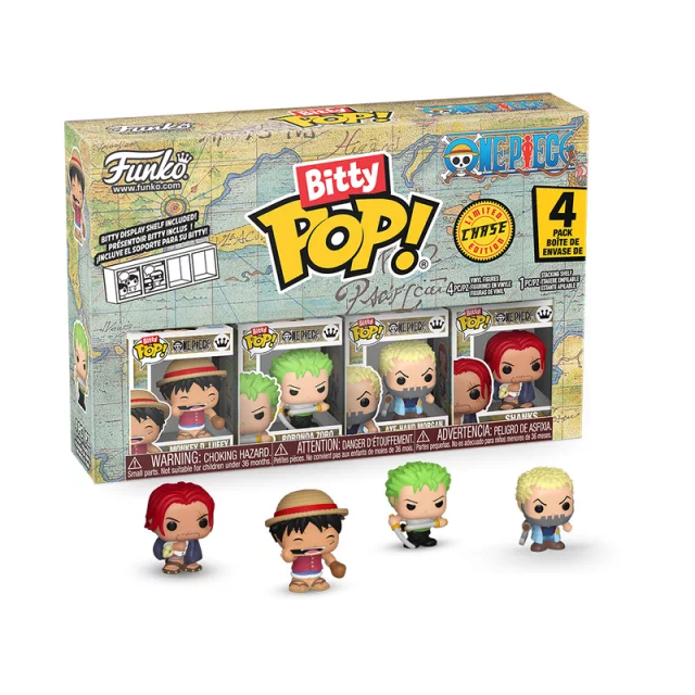 Figur One Piece - Luffy (Funko Bitty POP) - Funko POP!