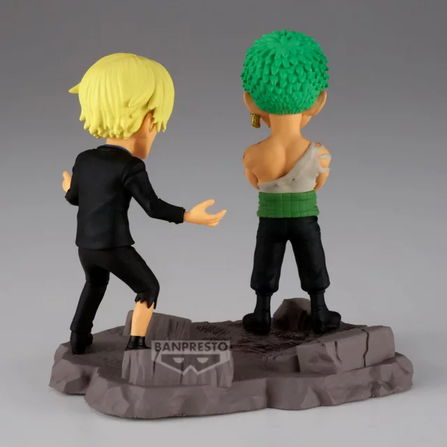 Figur One Piece - Roronoa Zoro & Sanji Diorama (Log Stories) (BanPresto) - Anime