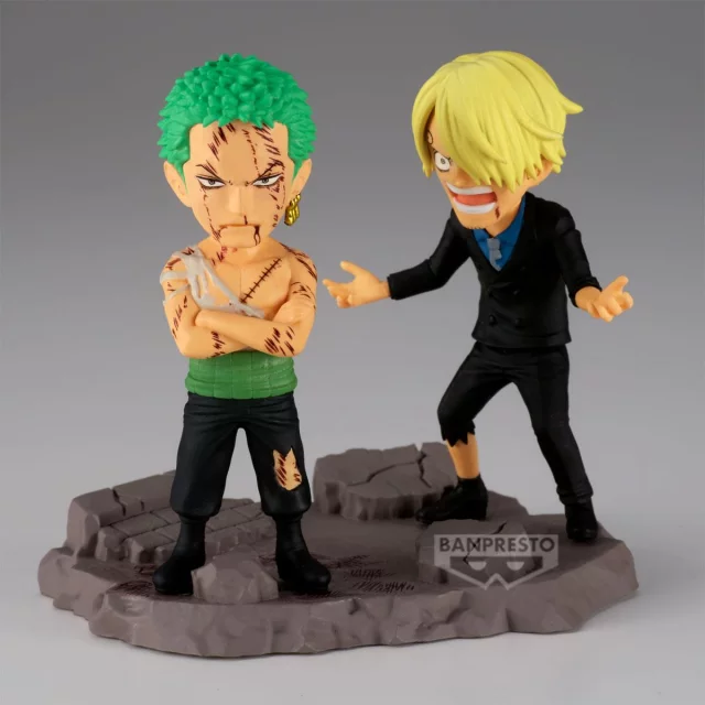 Figur One Piece - Roronoa Zoro & Sanji Diorama (Log Stories) (BanPresto) - Anime