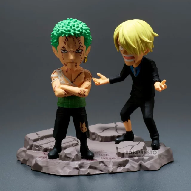 Figur One Piece - Roronoa Zoro & Sanji Diorama (Log Stories) (BanPresto) - Manga