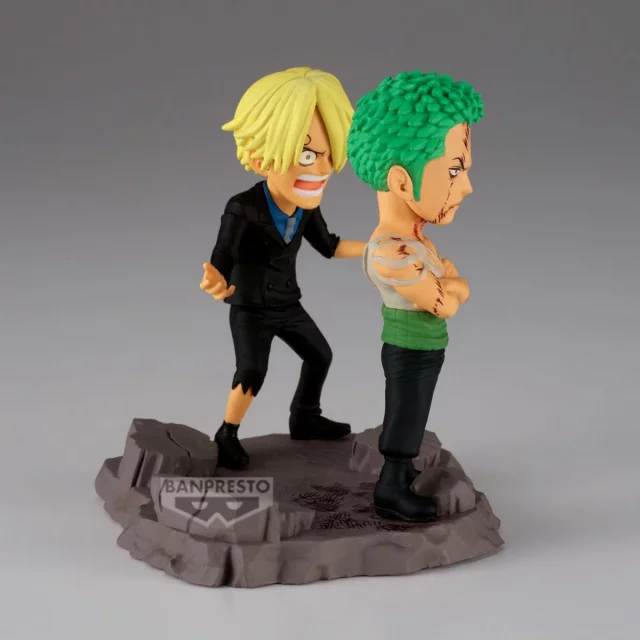 Figur One Piece - Roronoa Zoro & Sanji Diorama (Log Stories) (BanPresto) - Manga