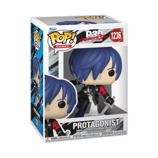 Figur Persona 3 - Male Protagonist 30th Anniversary (Funko POP! Games 1236) - Anime