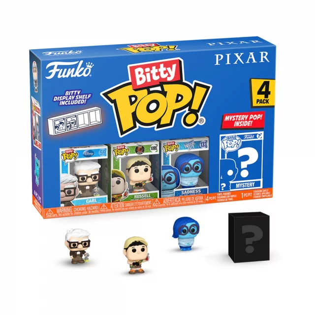 Figur Pixar - Carl 4-Pack (Funko Bitty POP) - Disney