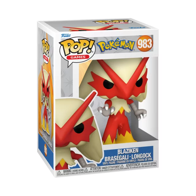 Figur Pokémon - Blaziken (Funko POP! Games 983)