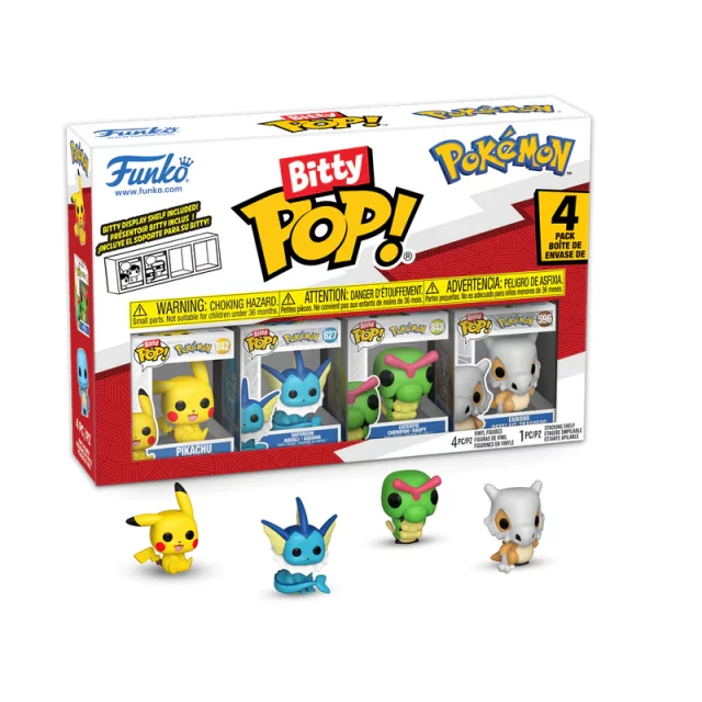 Figur Pokémon - Pikachu 4-pack (Funko Bitty POP) - Funko POP!