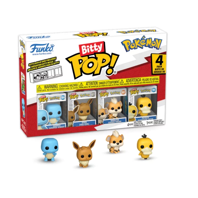 Figur Pokémon - Squirtle 4-pack (Funko Bitty POP) - Funko POP!