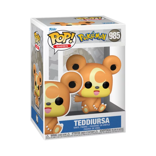 Figur Pokémon - Teddiursa (Funko POP! Games 985)