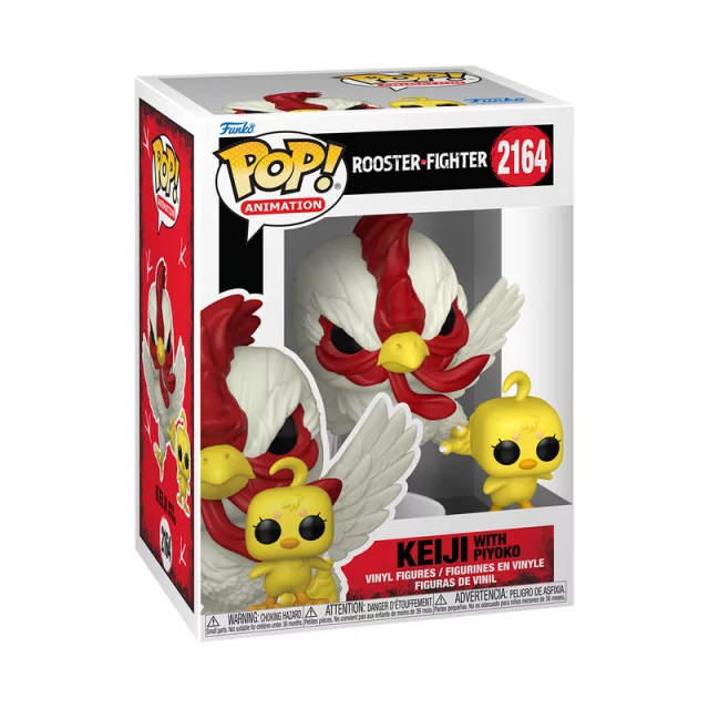 Figur Rooster Fighter - Keiji with Piyoko (Funko POP! Animation 2164)