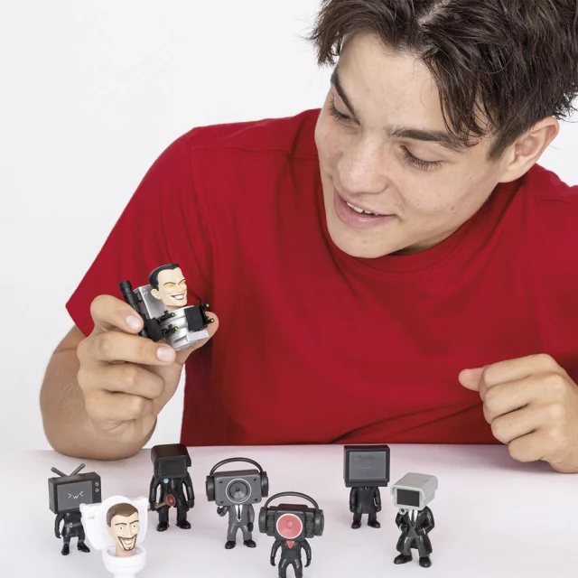 Figur Skibidi Toilet - Skibidi Toilet Mystery Minifigures (zufällige Auswahl) - Meme
