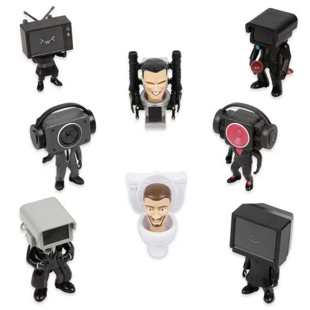 Figur Skibidi Toilet - Skibidi Toilet Mystery Minifigures (zufällige Auswahl) - Meme