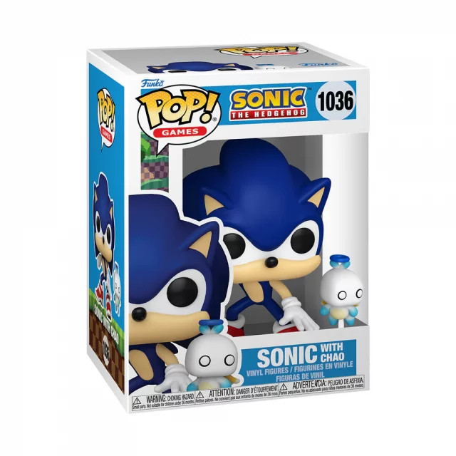 Figur Sonic - Sonic with Chao (Funko POP! Games 1036) - Sonic the Hedgehog