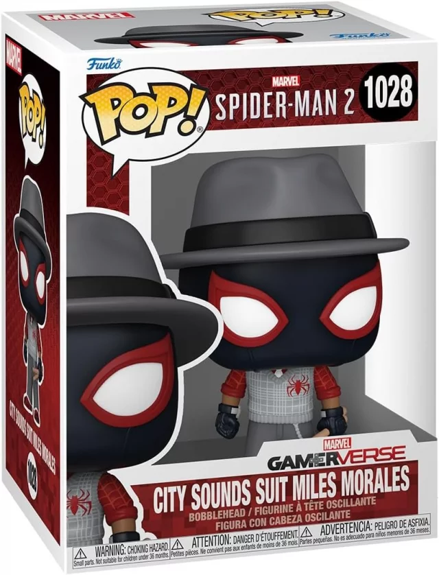 Figur Spider-Man 2 - City Sounds Suit Miles Morales (Funko POP! Games 1028) - Marvel