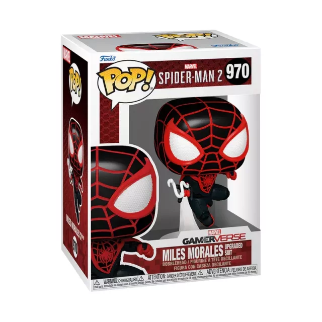 Figur Spider-Man 2 - Miles Morales Upgraded Suit (Funko POP! Games 970) - Marvel