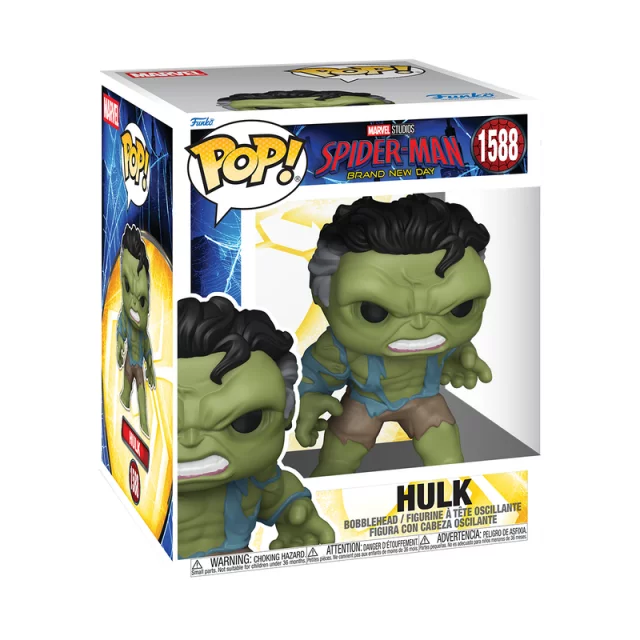 Figur Spider-Man: Brand New Day - Hulk (Funko Super Sized POP! Marvel 1588) - Funko POP!