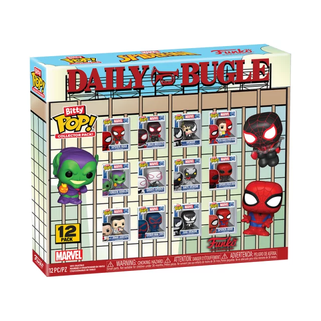 Figur Spider-Man - Spider-Man 12-Pack (Funko Bitty POP) - Marvel
