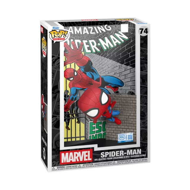 Figur Spider-Man - The Amazing Spider-Man (Funko POP! Comic Cover 74) (beschädigte Verpackung) - Marvel