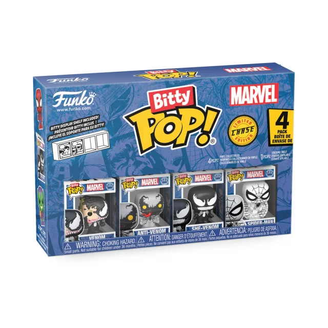 Figur Spider-Man - Venom (Funko Bitty POP) - Marvel