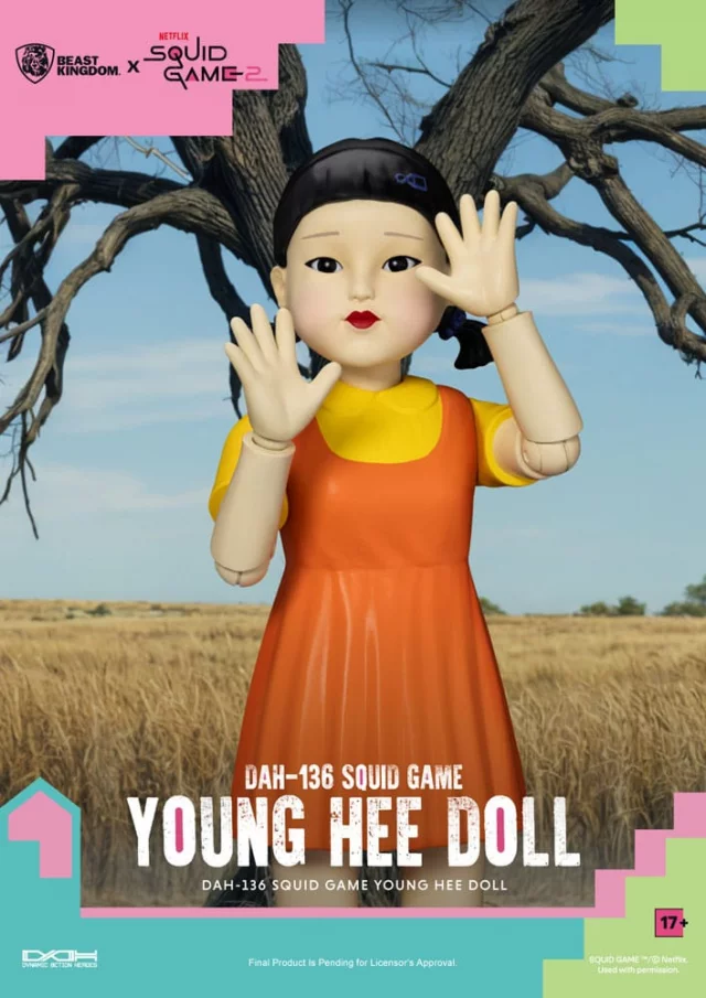 Figur Squid Game - Young Hee Doll (30 cm mit Sound) (Beast Kingdom)
