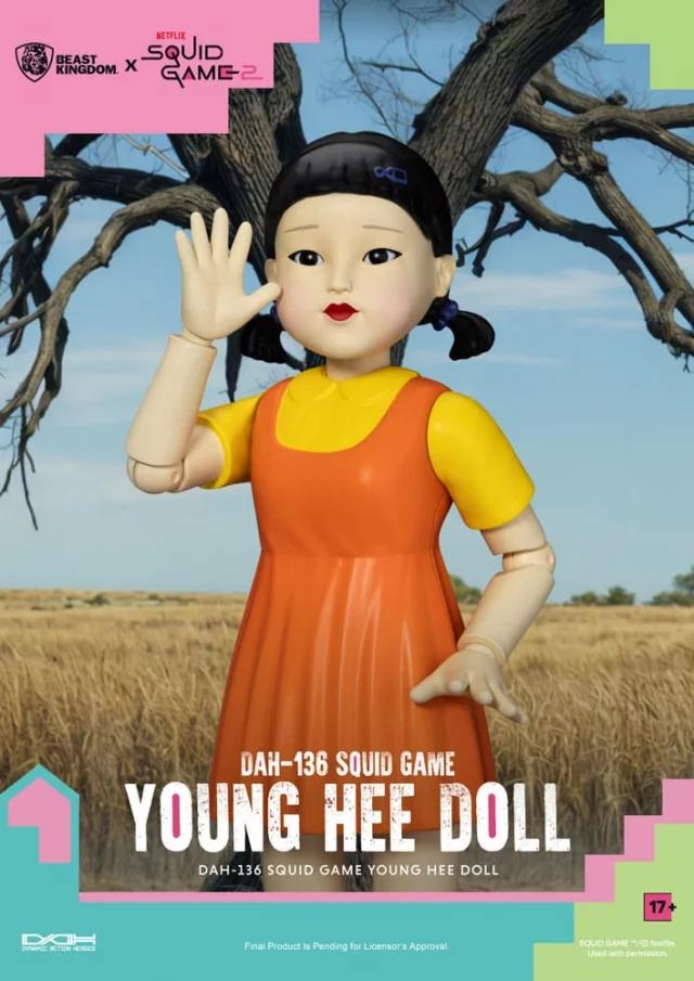 Figur Squid Game - Young Hee Doll (30 cm mit Sound) (Beast Kingdom)