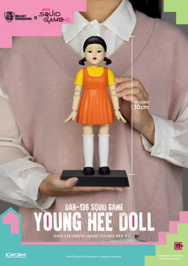 Figur Squid Game - Young Hee Doll (30 cm mit Sound) (Beast Kingdom)