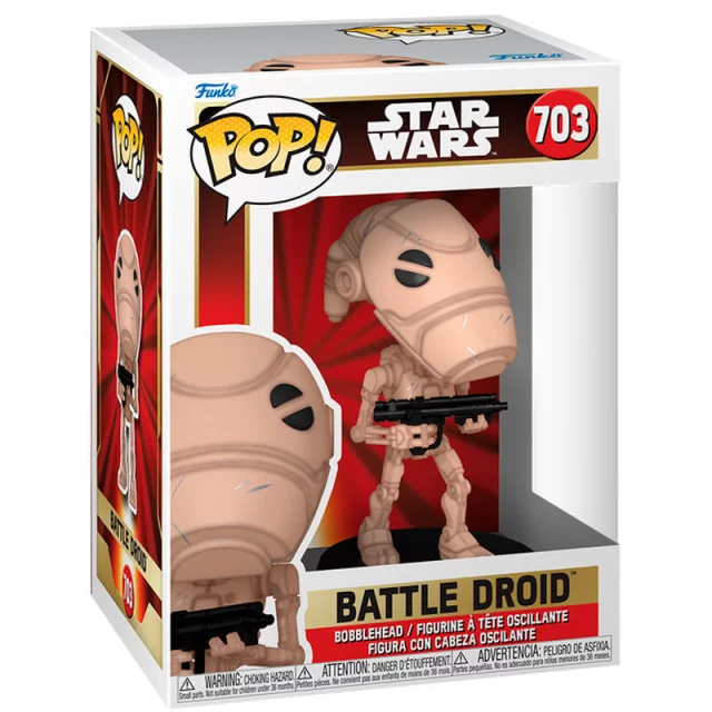 Figur Star Wars - Battle Droid (Funko POP! Star Wars 703)