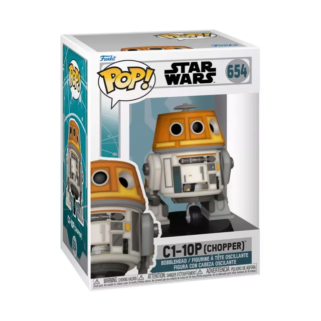 Figur Star Wars: Ahsoka - C1-10P (Funko POP! Star Wars 654)