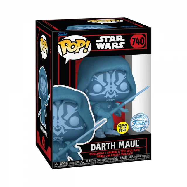 Figur Star Wars - Darth Maul (leuchtend) (Funko POP! Star Wars 740)