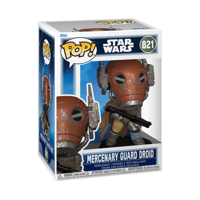 Figur Star Wars: The Mandalorian & Grogu - Mercenary Guard Droid (Funko POP! Disney 821) - Funko POP! Star Wars