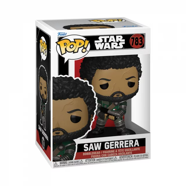 Figur Star Wars: Andor - Saw Gerrera (Funko POP! Disney 783) - Funko POP! Star Wars